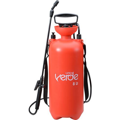 POMPA IRRORATRICE SPALLABILE 8 Litri LINEA VERDE Lancia con Getto Regolabile