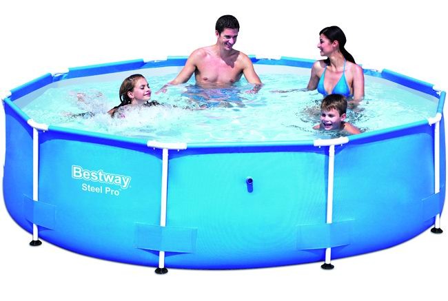 PISCINA BESTWAY STEEL-PRO 56406 ROTONDA 305X 76 CM