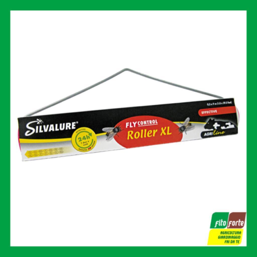ROTOLO CATTURA MOSCHE FLY CONTROL ROLLER XL 0,3 X 9 Mt. COPYR INSETTI VOLANTI