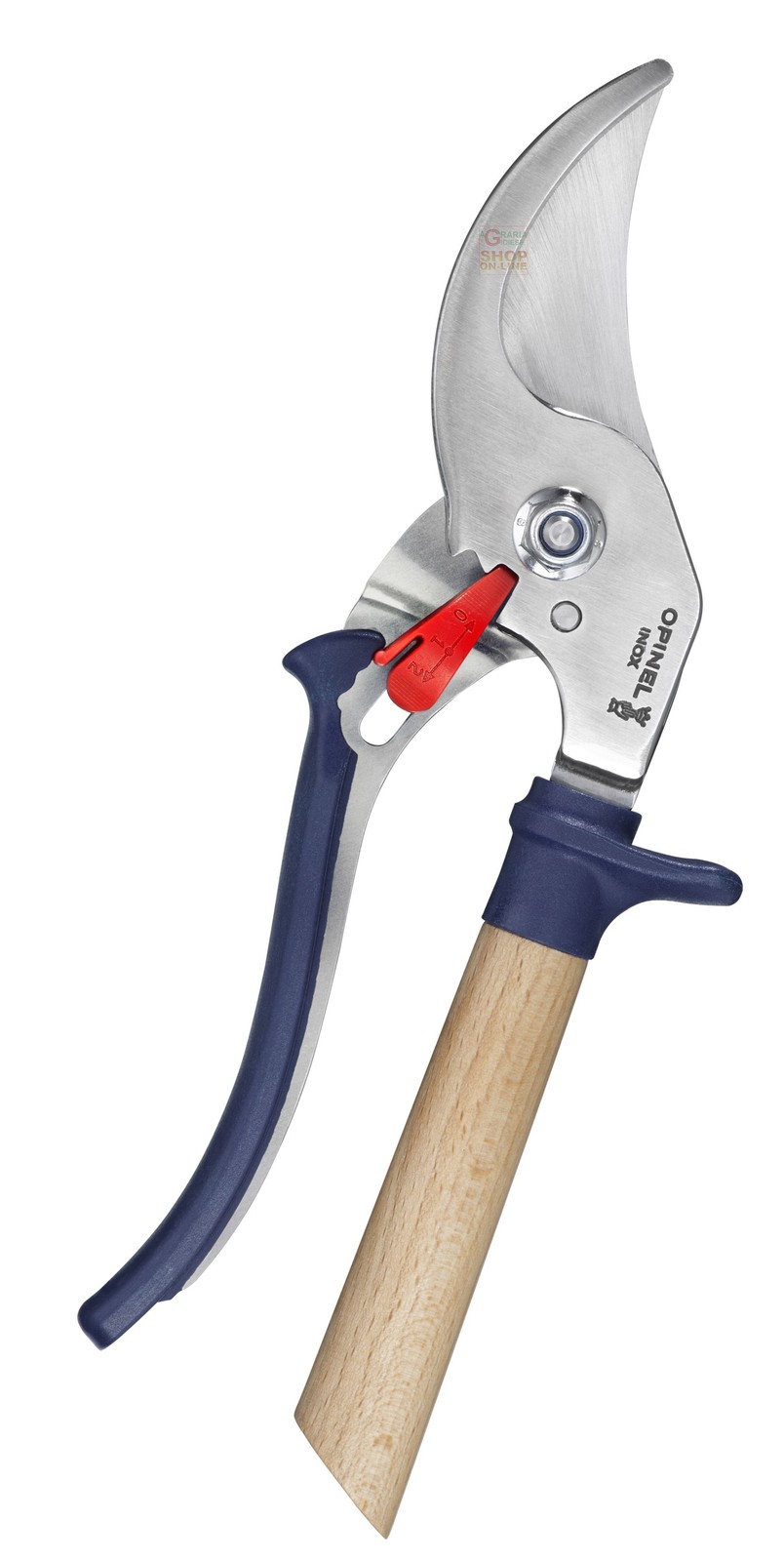 32917 OPINEL FORBICE DA POTA LAMA IN ACCIAMO INOX CAPACITA TAGLIO MM. 20 COLORE