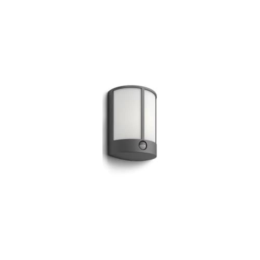 (TG. Wall Lantern with Motion Sensor) Philips myGarden Stock IR antracit LED Wal