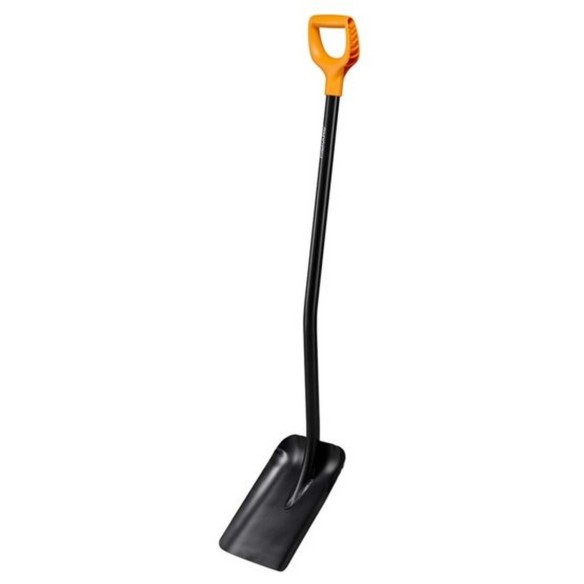 Fiskars 1066718 - Pala in metallo con impugnatura a D