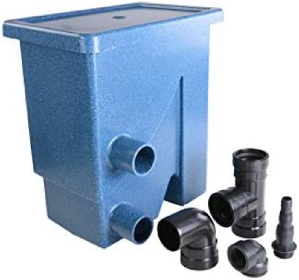 AQUAFORTE Acquaforte SK308 Compactsieve II Pumpengespeister Siebbogenfilter, Blu