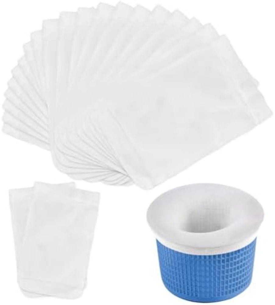 20 calzini skimmer per piscina, filtro skimmer per piscina, filtro skimmer, prot