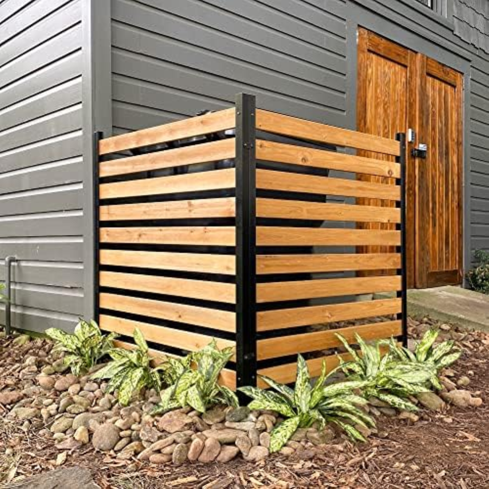 Enclo Privacy Screens EC18009 Charleston Wood Outdoor Privacy Fence Schermatura