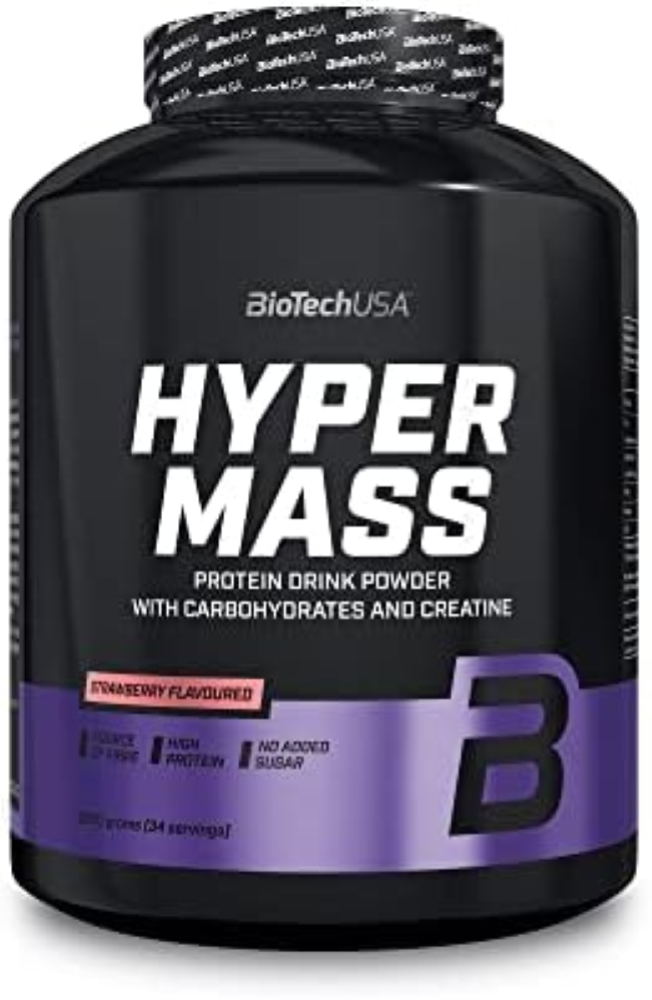 BioTechUSA Hyper Mass - Integratore di massa con miscela di carboidrati e protei
