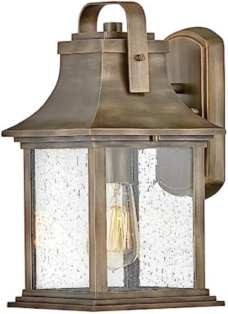Elstead Hinkley Grant - Lanterna da esterno in bronzo brunito, IP44