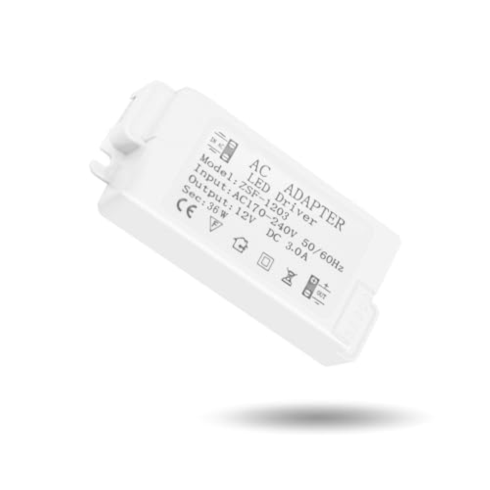 12V 36W, Alimentatore 12v 3A, 36W Trasformatore 220V a 12v, alimentatore 12v, Dr