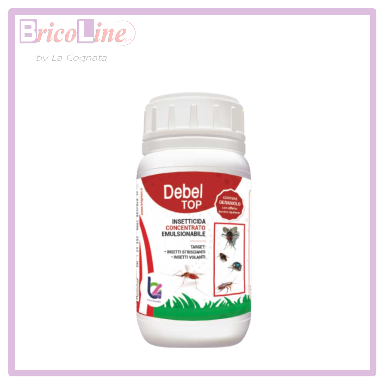 INSETTICIDA CONCENTRATO EMULSIONABILE LIQUIDO ML.250 CIPERMETRINA 10% DEBEL TOP