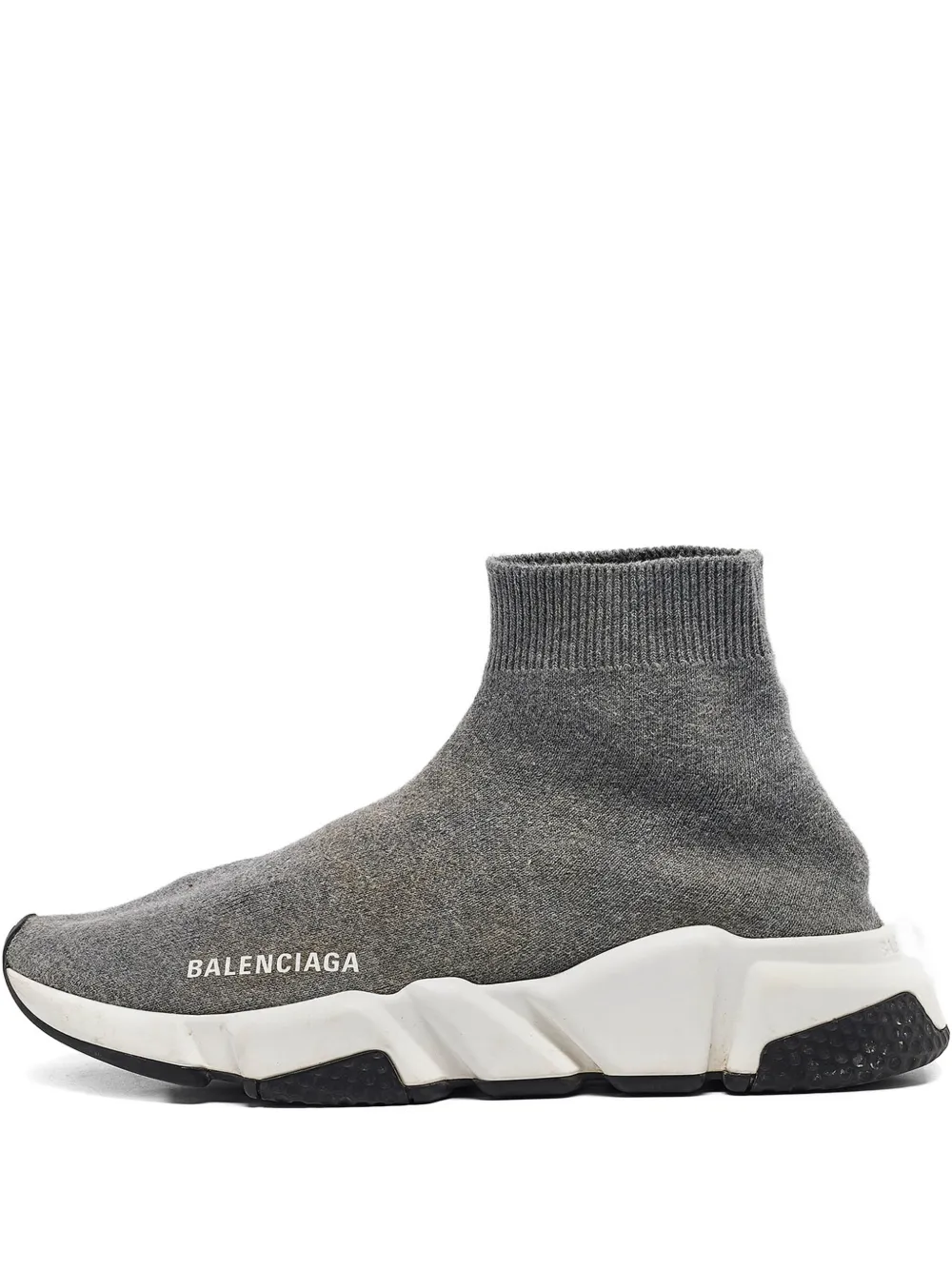 Balenciaga Pre-Owned Speed sock knit sneakers - Grigio