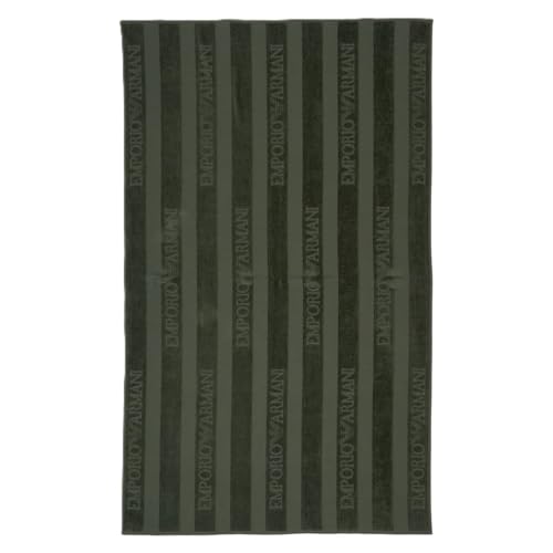 Emporio Armani Towel Beachwear Asciugamano Mare, Edera Rampic, Taglia Unica Unisex-Adulto