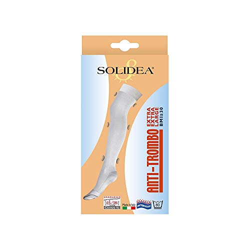 Solidea Calze Bianco Elastiche Anti Trombo Extra Extra Large Art. 0558A0 Size Xxxl3