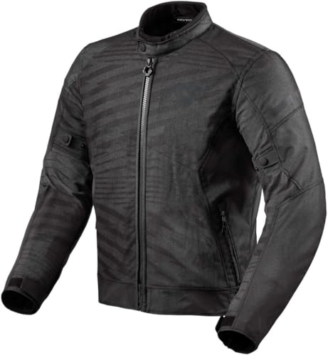 Revit Torque 2 Giacca Tessile Moto Nero M