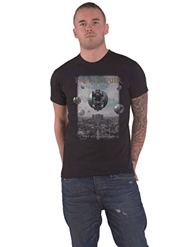Plastic Head Dream Theater T Shirt The Astonishing Band Logo Nuovo Ufficiale Uomo Nero Size S