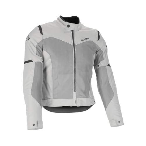Acerbis Giacca Donna (Ce) Ramsey Vented 2.0 Estiva Grigio Chiaro Taglia L