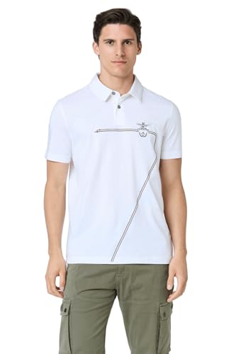 Aeronautica Militare Polo Bianca Frecce Scie 251Po1862J682 Uomo Xxl