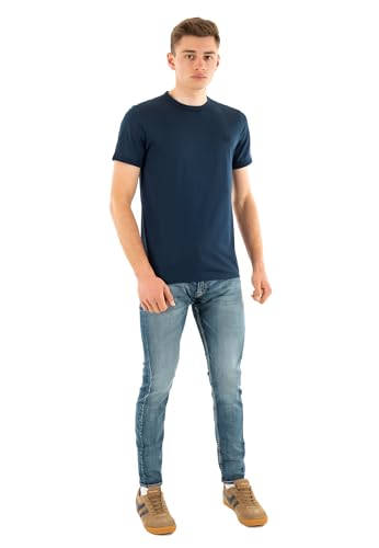 Fred Perry Maglietta M3519 X86 Tennis Blue, Verde, L