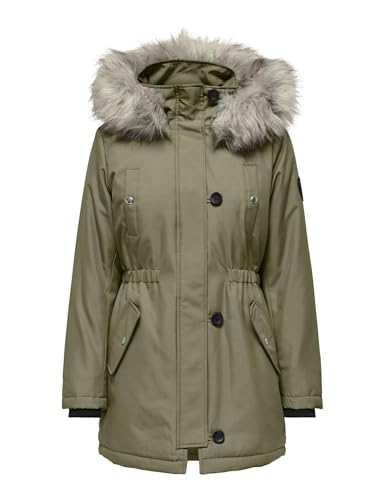 Only Onliris Fur Parka Invernale Cc 2023 Otw Corto, Sirena. Dettagli: Pelliccia Naturale, M Donna