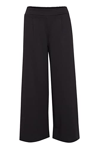 Ichi Ihkate Sus Wide Pa Pantaloni Casual, Nero (194008), M Donna