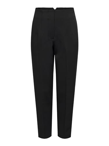 Only Onlraven Hw Pant Cc Tlr Pantaloni, Nero, 34W X 32L Donna