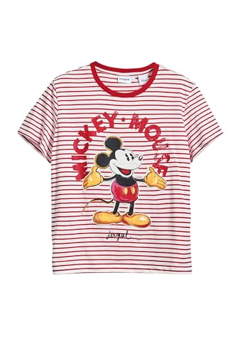 Desigual Ts_Mickey Mouse, 3000 Carmine, M