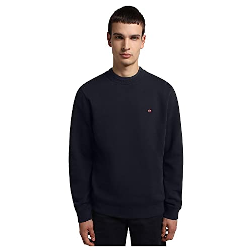 Napapijri Felpa Uomo Np0A4Fqw Blue Navy, 3Xl