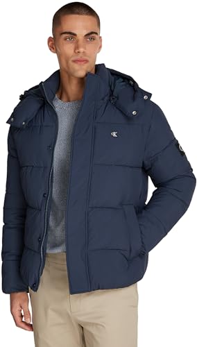 Calvin Klein Essentials Non Down Jacket J30J326104, Altre Giacche Uomo, Blu (Ink), Xl