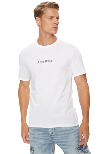 Guess M4Yi52 K8Hm0 Camisetas Manga Corta Hombre Blanco