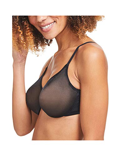 Gossard Glossies Sheer Bra, Reggiseno Donna, Nero, 1H It (32Ff Uk)