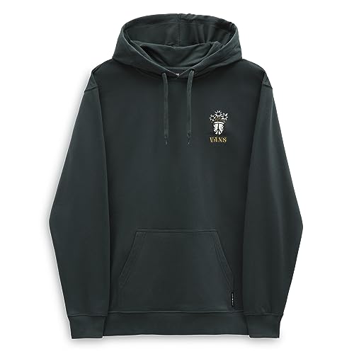 Vans Peace Head Hoodie Felpa Con Cappuccio, Green Gables, L Uomo