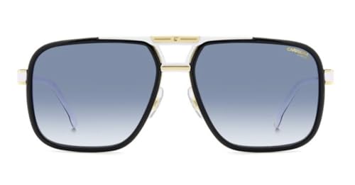 Carrera 1071/S Occhiali, 80S/08 Black White, 61 Uomo