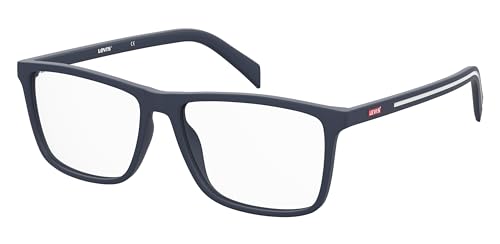 Levi'S Lv 5047 Occhiali, Fll/15 Matte Blue, 56 Uomo