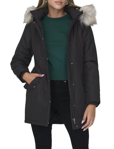 Bestseller A/S Onlnewkaty Parka Cc Otw Cappotto, Schwarz, Xs Donna