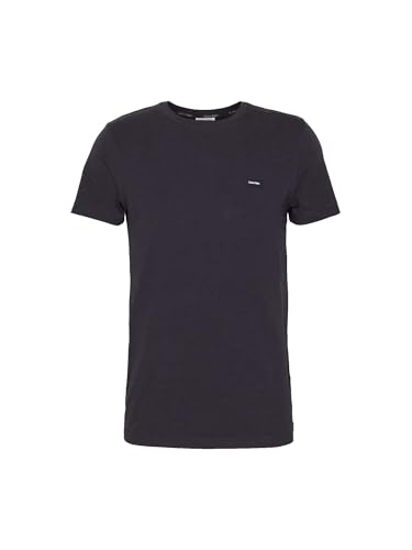 Calvin Klein Stretch Slim Fit T-Shirt K10K112724 Altri Top In Maglia, Blu (Night Sky), 3Xl Uomo