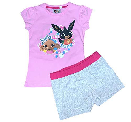 Sun City Completo Bing Coniglietto Due Modelli In Cotone (Rosa, 5 Anni)