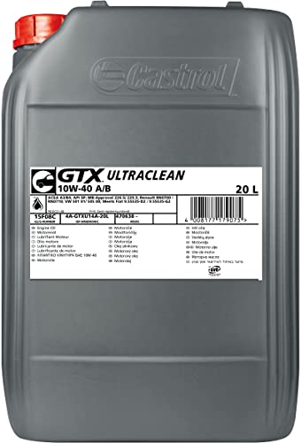 Olio Castrol Gtx Ultraclean 10W-40 A/B, 20L 1A