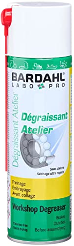 Bardahl - Spray Sgrassante Polivalente Secco, Per Pulizia Di Tutti I Componenti Meccanici Quali Freni, Frizione Ed Attrezzature Elettriche. Sigillatur