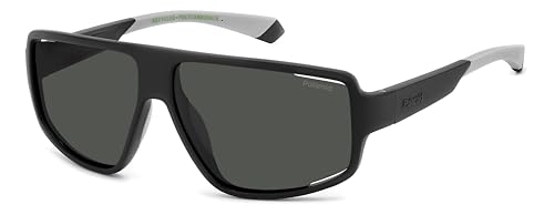 Polaroid Mens Pld 7054/S Sunglasses, Nero Opaco, 61