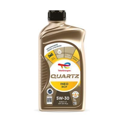 Total Quartz Ineo Rcp 5W-30, Olio Motore Sintetico, Omologato Stellantis Fpw9.55535/03, Psa B71 2290/2297