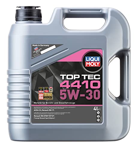 Liqui Moly Olio Motore Top Tec 5W-30 Olio 4 L