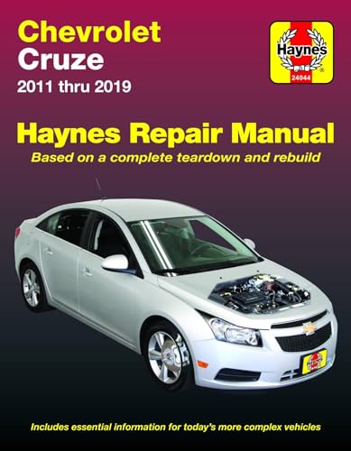 Chevrolet Cruze Haynes Repair Manual: 2011 Thru 2019 - Based On A Complete Teardown And Rebuild