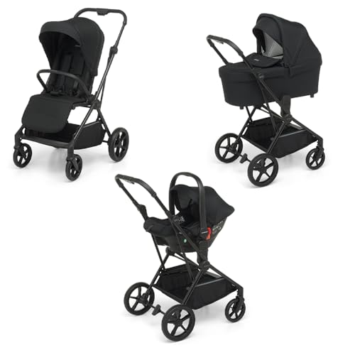 Foppapedretti Spritz I-Size, Sistema Modulare Combinato Per Bambini, Navicella Passeggino E Seggiolino Auto I-Size, Licorice