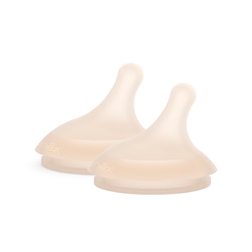 Suavinex, Confezione Da 2 Tettarelle Per Biberon Zero Zero Anti-Coliche, Flusso Adattabile (A) Si Adatta Alla Forza Di Suzione Del Bambino, Per Allatt