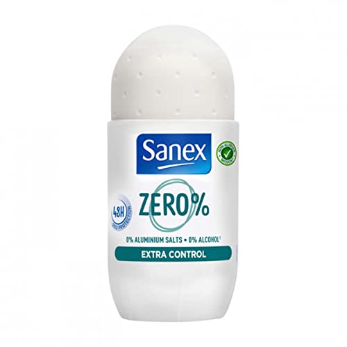 Sanex Zero Desodorante Roll-On Extra Control 50Ml