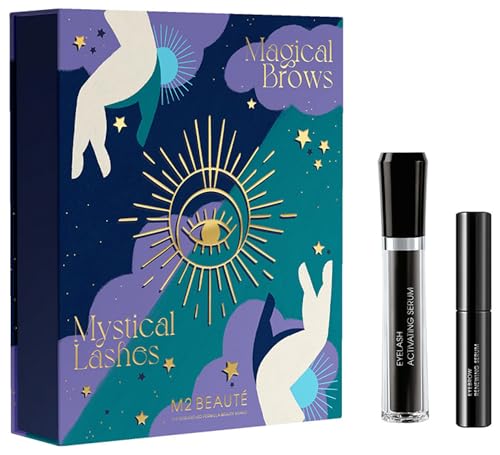 M2 Beauté - Cofanetto Mystical Brows & Lashes - Activating Serum (4 Ml) + Serum Renewing (1,5 Ml)