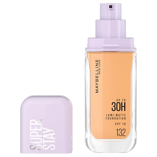Maybelline New York - Superstay 30H Lumi-Matte - Fondotinta Liquida - Finitura Opaca Luminosa - Ultraleggero E Resistente - Lunga Tenuta - Arricchito 
