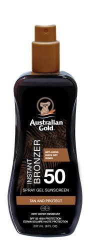 Spf 50 Spray Gel Bronzer New Formula