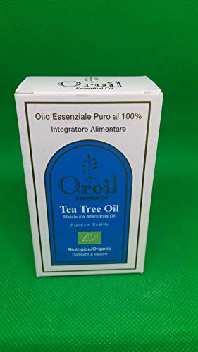 Olio Essenziale Tea Tree Oil Bio 10 Ml Distillato A Vapore