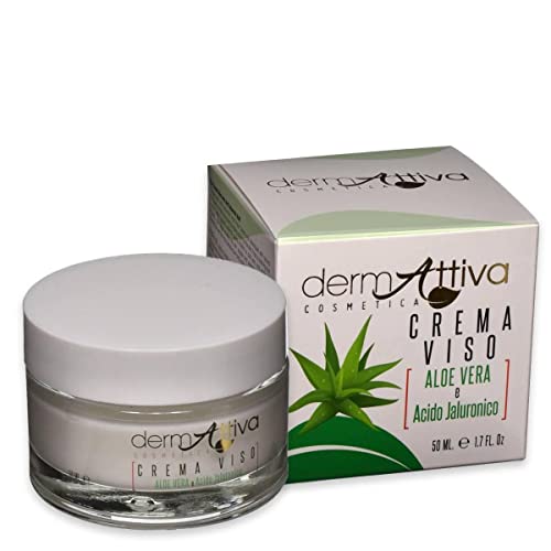 Dermattiva Crema Viso 50 Ml. Aloe Vera & Acido Jaluronico