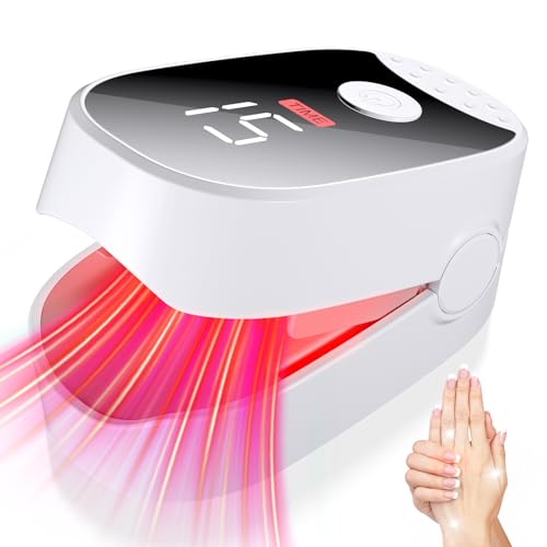 Dispositivo Trattamento Laser Micosi Unghie, Dispositivo Laser Dei Funghi Unghie Indolore Con Display A Tempo, Luce Infrarossa E Blu Per Mani E Punta